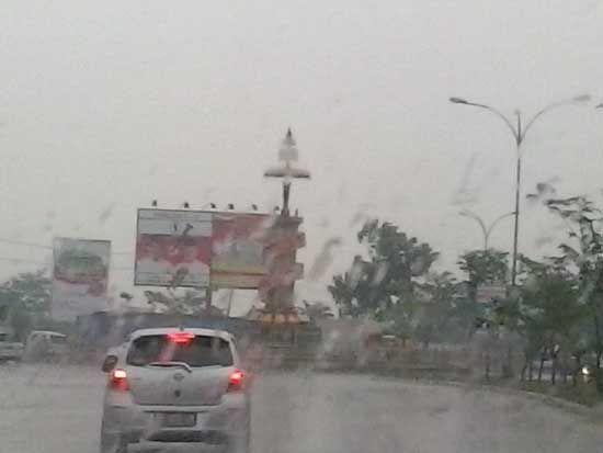 Riau Berpotensi Hujan dan Angin Kencang