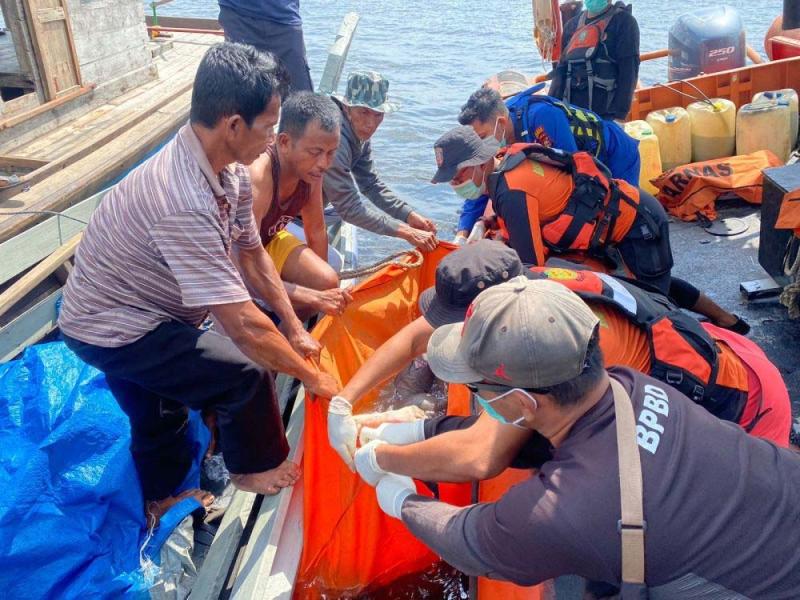 Tim SAR Gabungan Temukan Junaidi Meninggal Dunia Setelah Dilaporkan Hilang Saat Menjaring Ikan