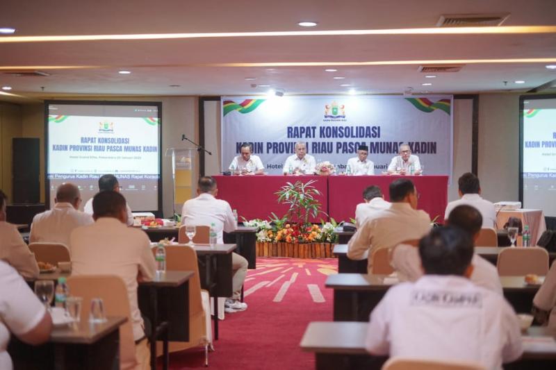 Dualisme Berakhir, Kadin Riau Gelar Rapat Konsolidasi