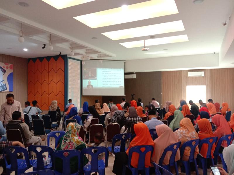 Puluhan Kader PKS dan Demokrat Nobar Pembacaan Hasil Putusan MK