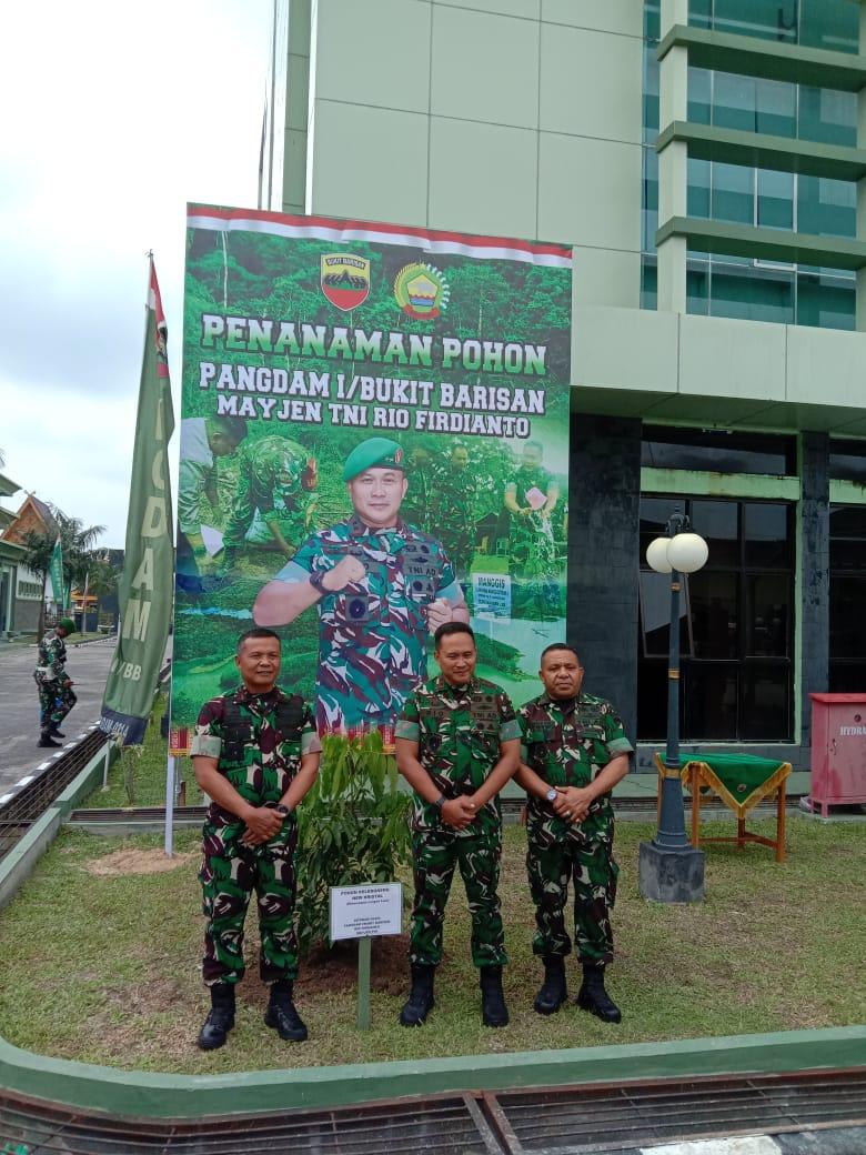 Pangdam I/BB Berikan Pengarahan hingga Tanam Pohon