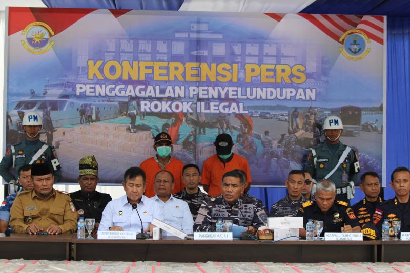Penyelundupan 51 Juta Batang Rokok Ilegal Digagalkan, Negara Bisa Rugi Rp97 M