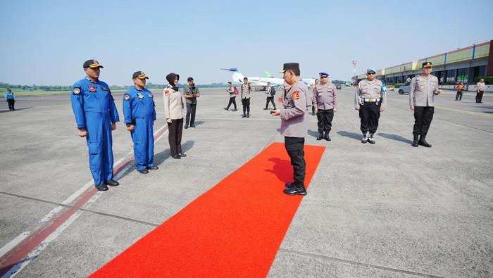 Kapolri Listyo Sigit Berangkat ke Riau Tinjau Karhutla