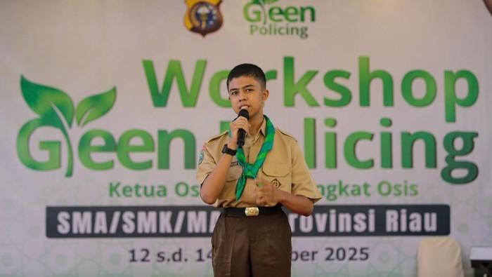 Suara ’Pelajar Hijau’ di Riau: Green Policing Penyeimbang Alam dan Manusia