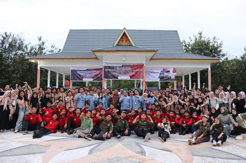 200 Mahasiswa Unri Dilatih Mitigasi dan Sosialisasi Pencegahan Karhutla