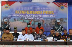 Penyelundupan 51 Juta Batang Rokok Ilegal Digagalkan, Negara Bisa Rugi Rp97 M