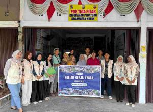 Mahasiswa KKN MBKM Jurusan Agribisnis UNRI Rangkul Pelaku UMKM