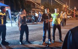 95 Starter Unjuk Kebolehan di Dragbike Session 2 Ditlantas Polda Riau
