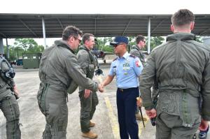 Jet F-35 Lightning II RAAF Tiba di Lanud RSN, Elang Ausindo 2025 Siap Dimulai