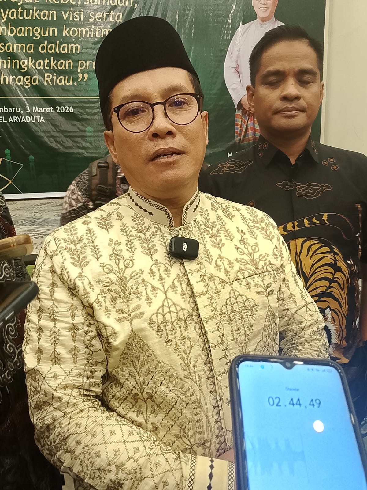 Caketum KONI Provinsi Riau, Edi Basri