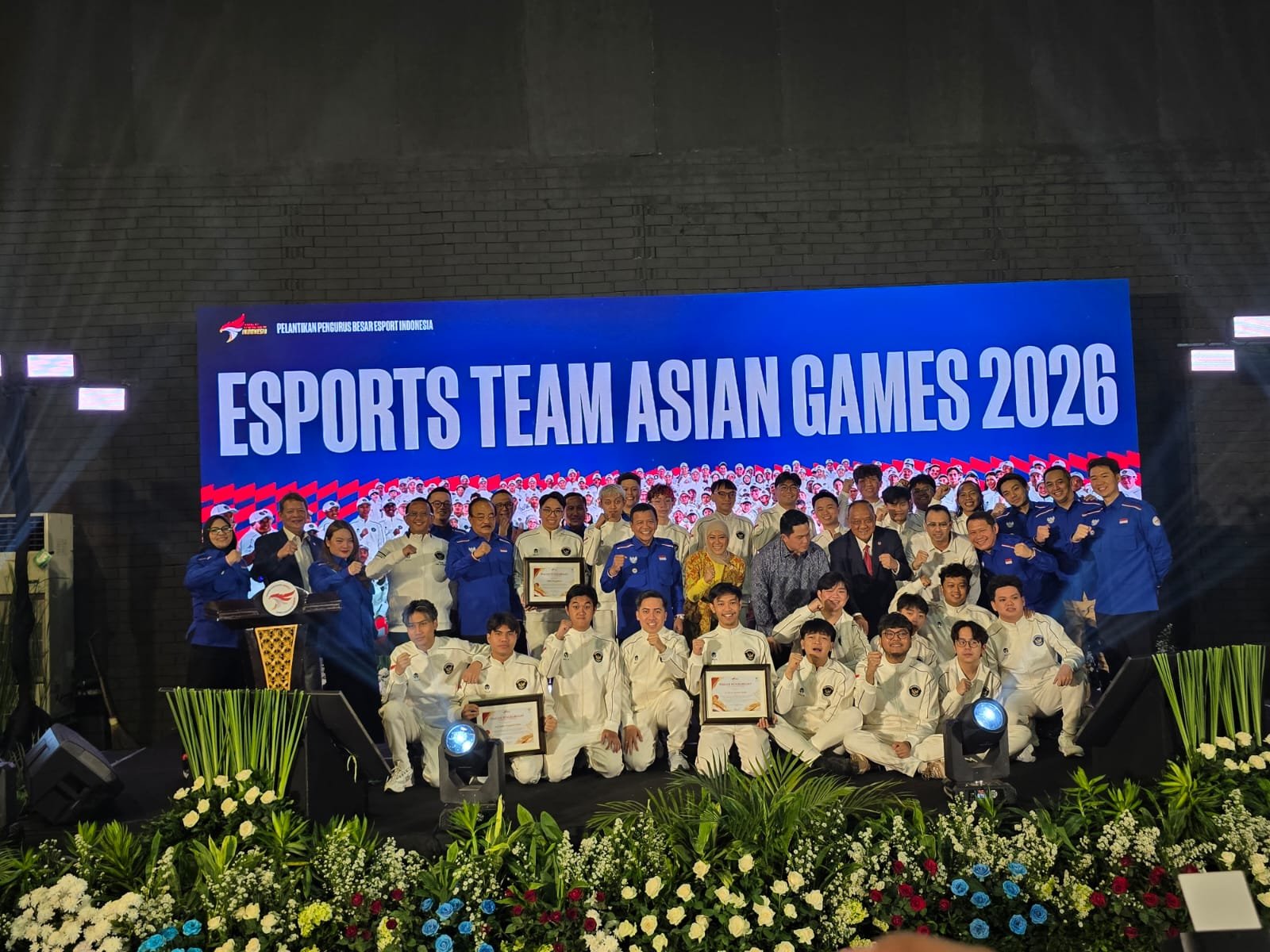 Tim Esport Indonesia meraih juara di ajang Sea Games 2026